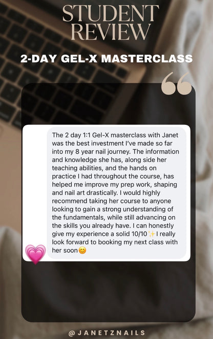 Two-Day Gel-X & Art Masterclass