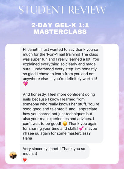 Two-Day Gel-X & Art Masterclass
