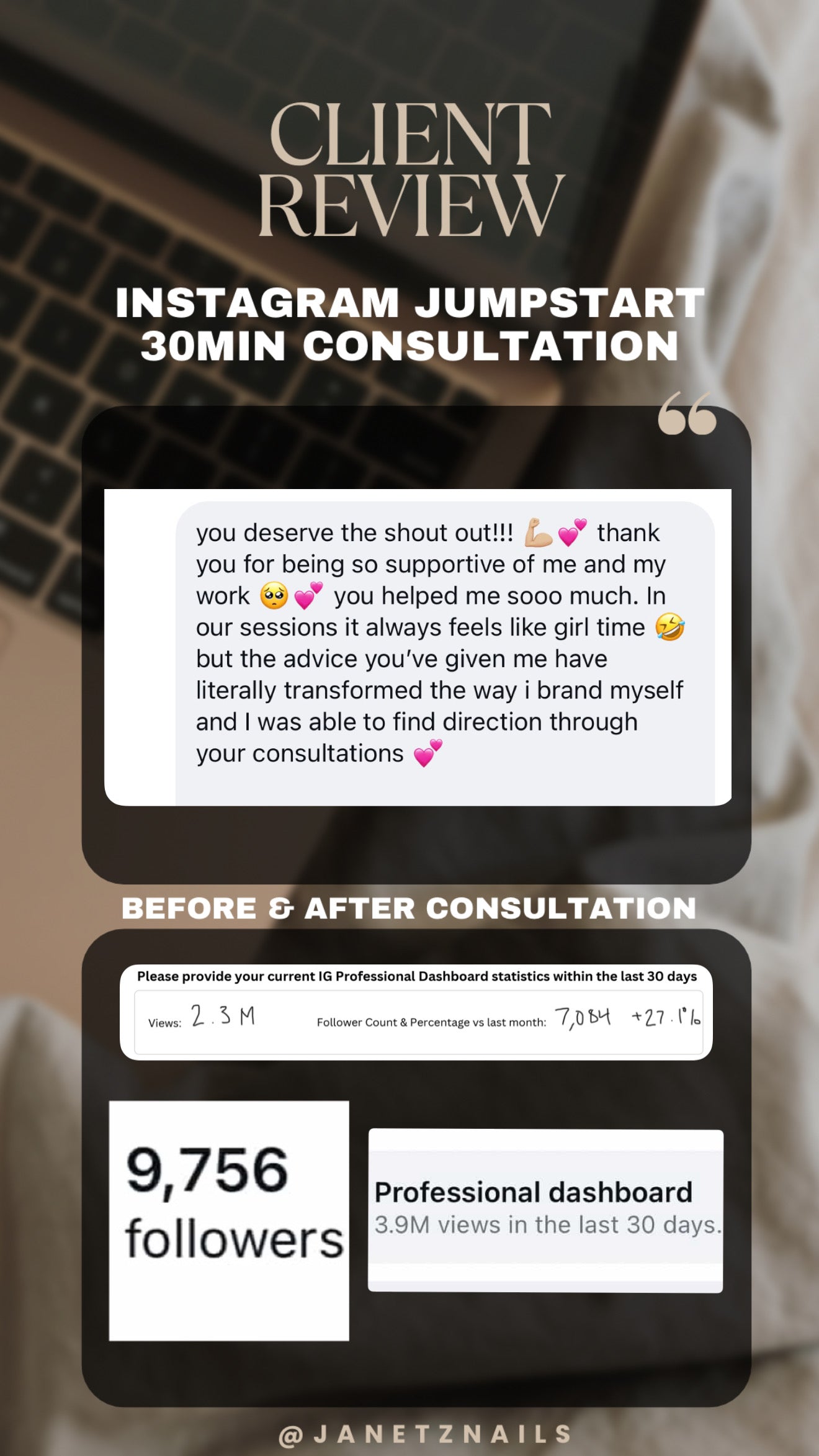 Instagram Jumpstart Consultation