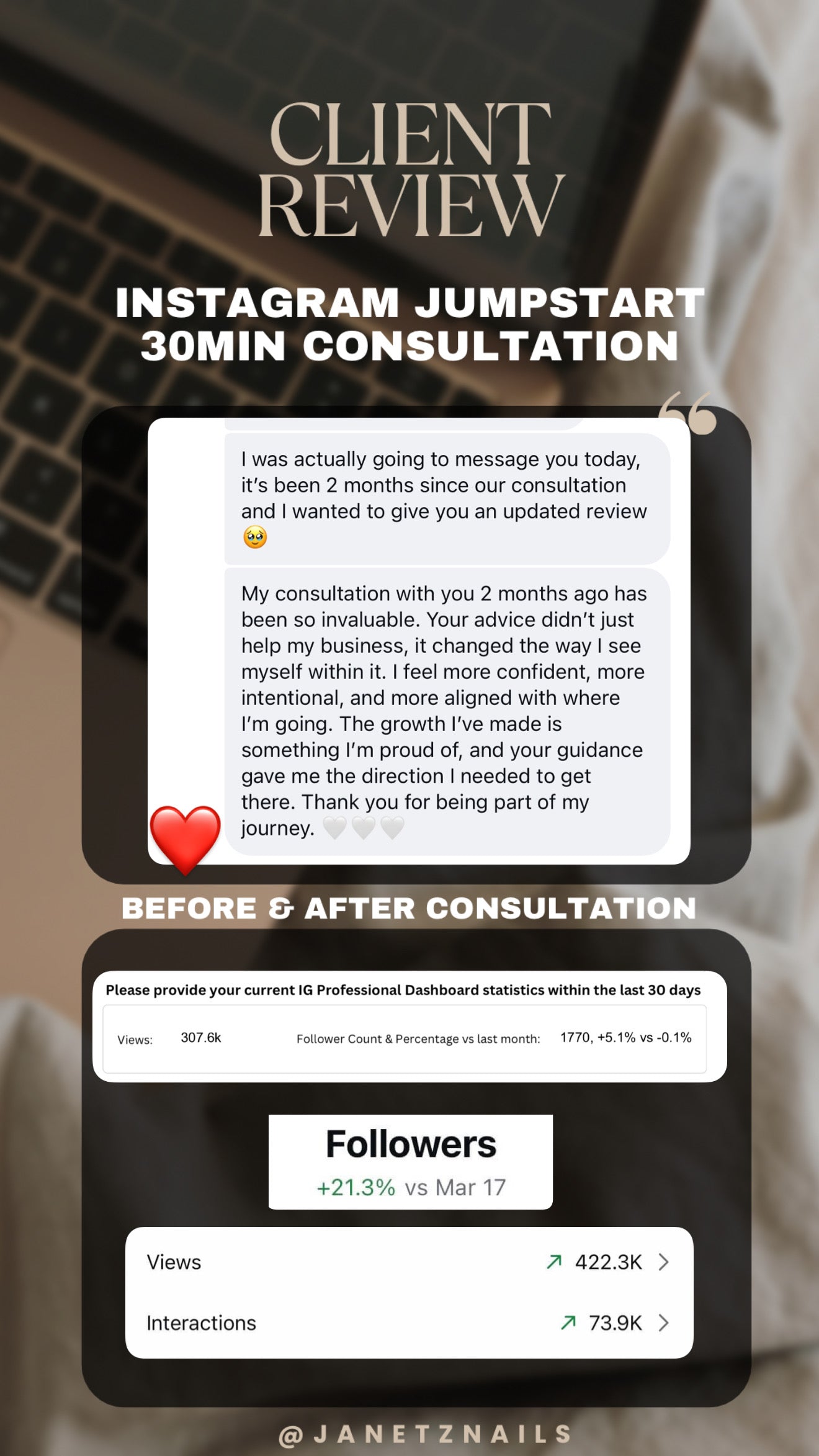 Instagram Jumpstart Consultation