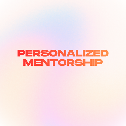 Personalized Mentorship