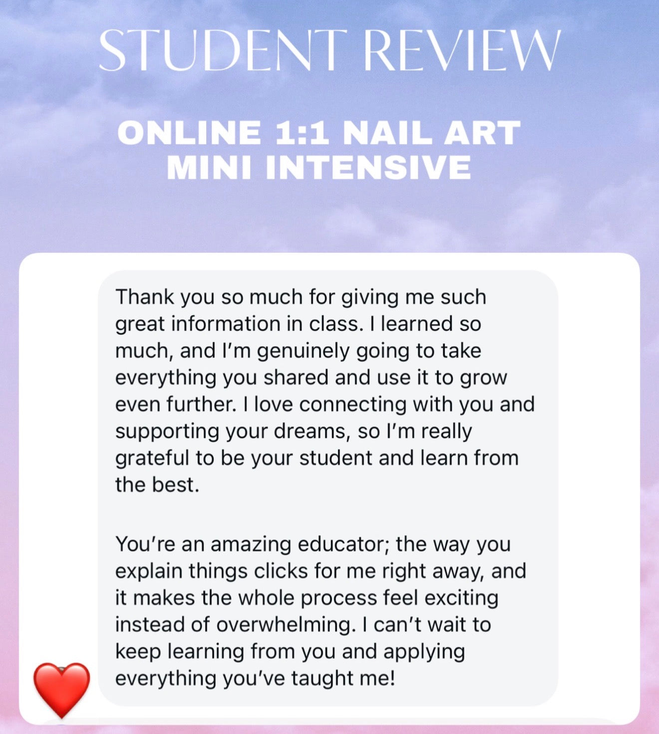 Nail Art Mini Intensive