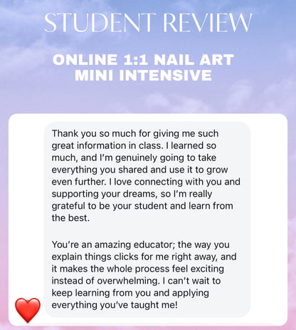 Nail Art Mini Intensive